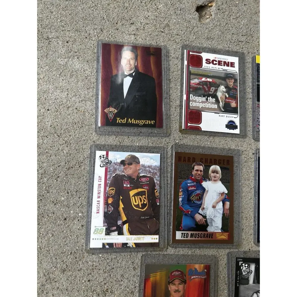 NASCAR Trading Cards‎ Lot Of 8